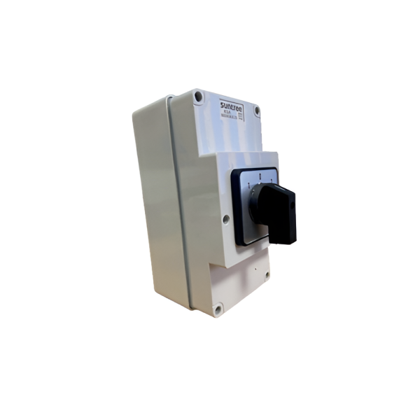 Suntree Change Over Switch – 63A, 3-Pole, IP65 Rated