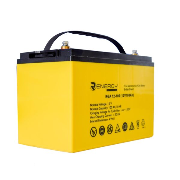RGA 12V 100AH Renergy Deep Cycle Battery